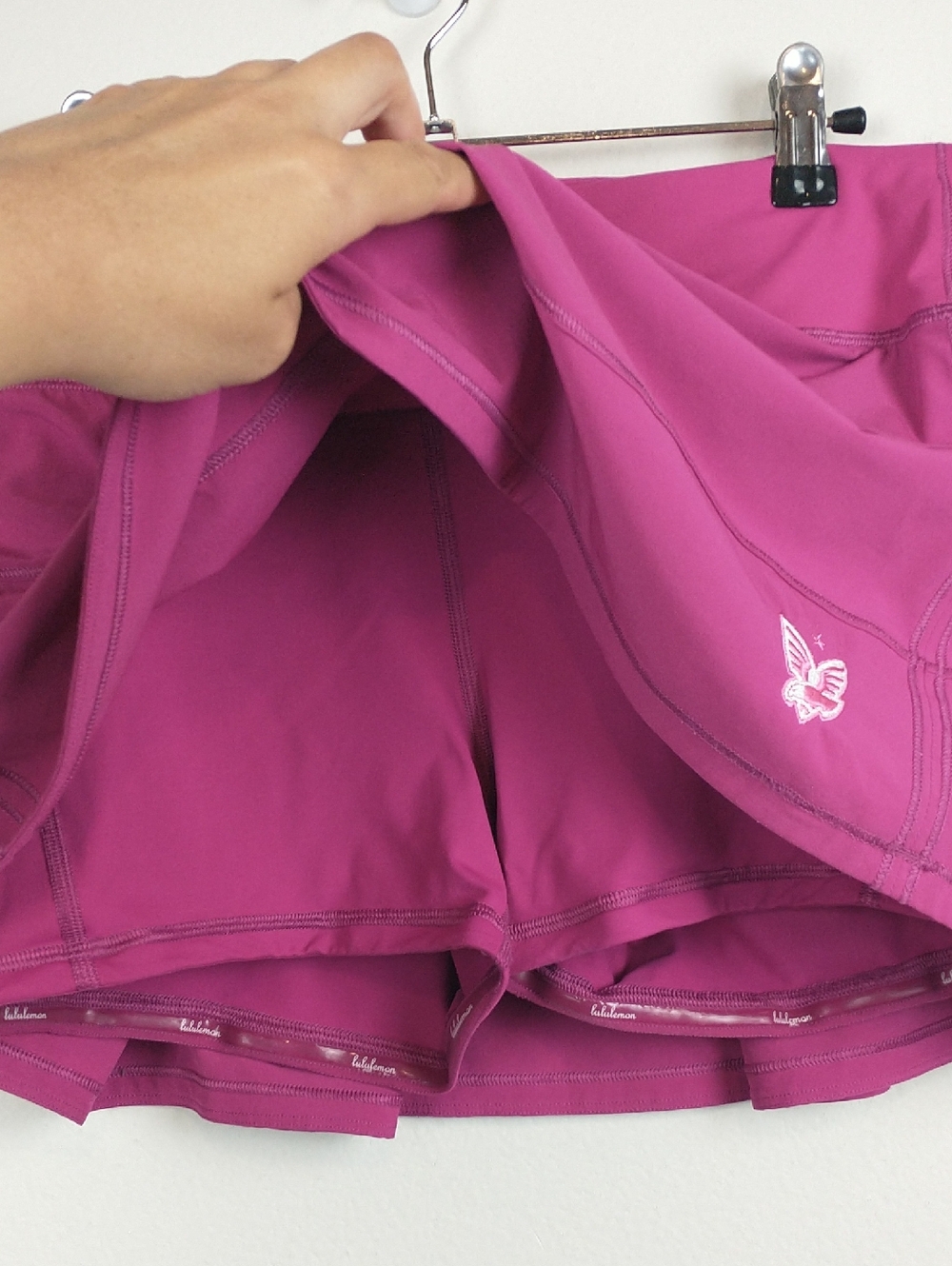 Lululemon Pace Rival Mid Rise Skirt Ripened Raspberry - Picture 5 of 9